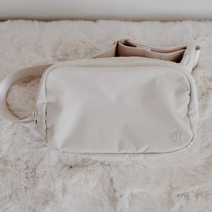 Lululemon Everywhere Belt Bag, White Opal
